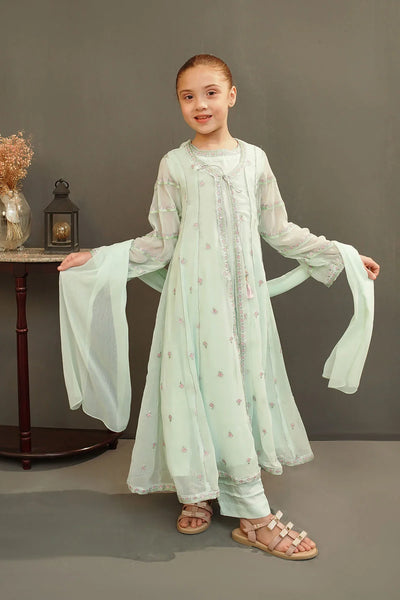 Chiffon Embroidered 3 Pc Suit