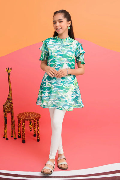 Printed Chiffon Top