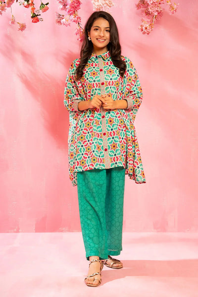 Swiss Lawn Digital Printed 2 Pc Suit
