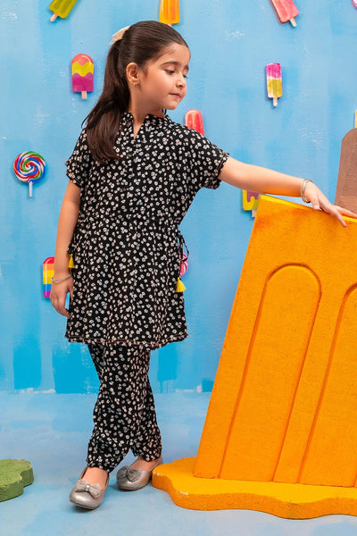 Printed Boski Linen 2 Pc Suit