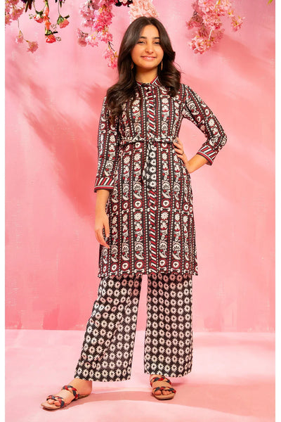 Swiss Lawn Digital Printed 2 Pc Suit