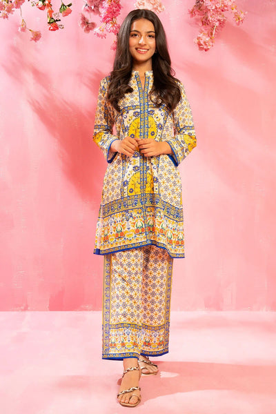 Swiss Lawn Digital Printed 2 Pc Suit