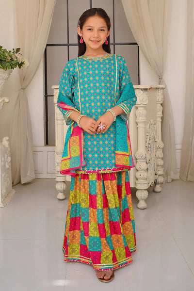 Swiss Lawn Digital Printed 3 Pc Suit