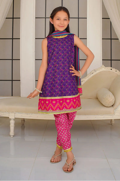 Swiss Lawn Digital Printed 3 Pc Suit