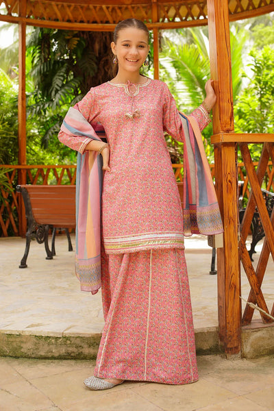Herringbone Digital Printed 3 Pc Suit