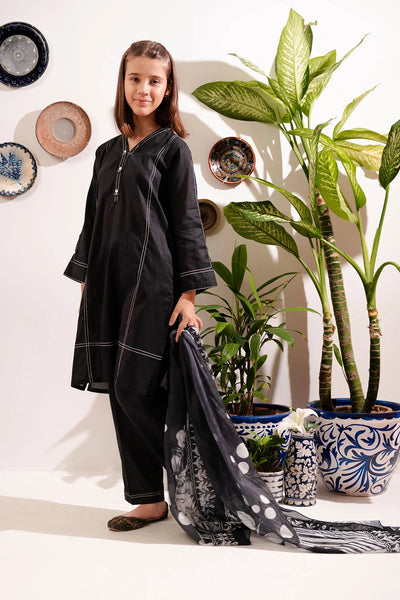 Cotton 3 Pc Suit
