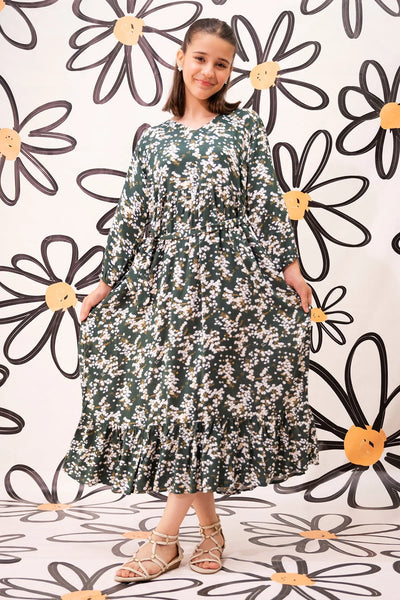 Linen Printed Dress