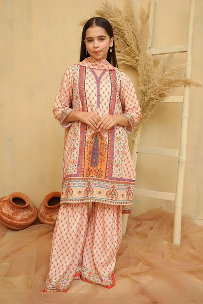 Swiss Lawn Digital Printed 3 Pc Suit
