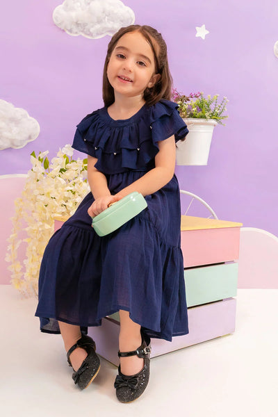 Chambray Cotton Dress
