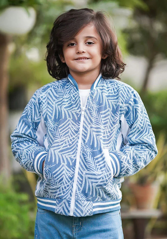 Boys Quilted Jacket Wear Ochre
