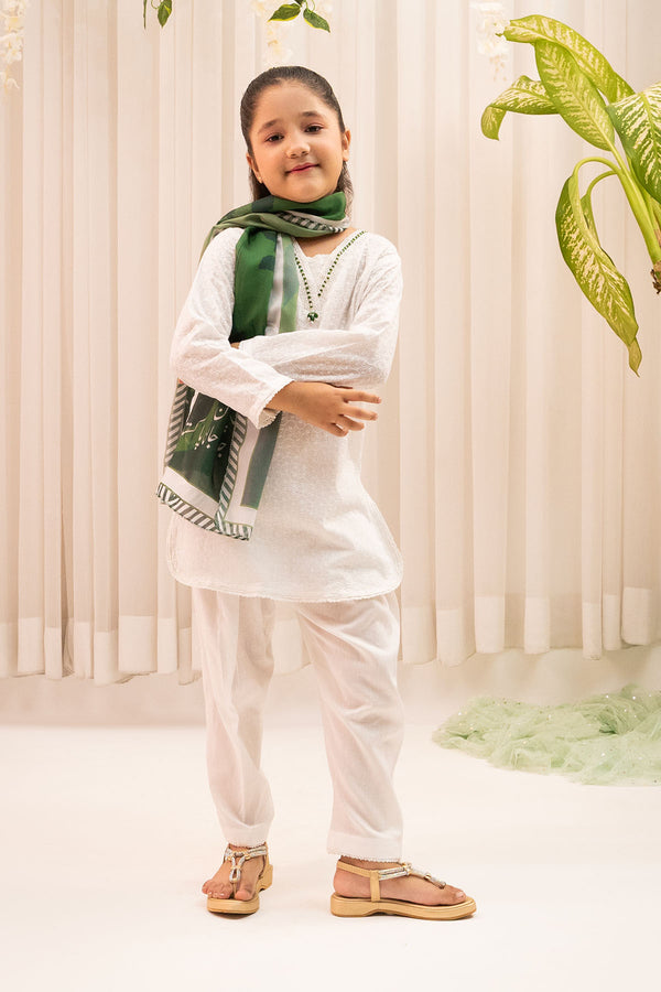 Mark 14th August with Chikankari 3 Pc Suit from Ochre Collection! Timeless, elegant dresses online