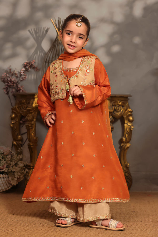 Shop kids’ dresses in Pakistan at Ochre. Discover embroidered dresses for kids in Karachi,