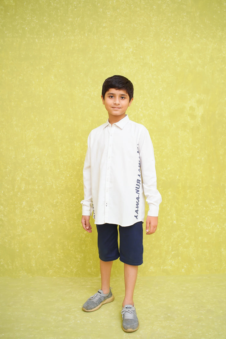 Chambray Cotton Shirt - Wear Ochre