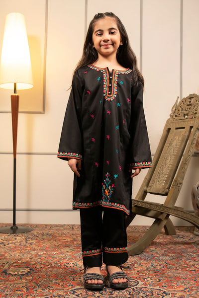 Cotton Embroidered 2 Pc Suit