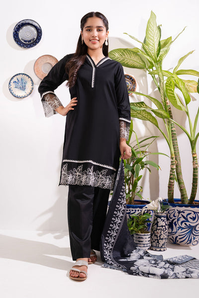 Cotton 3 Pc Suit