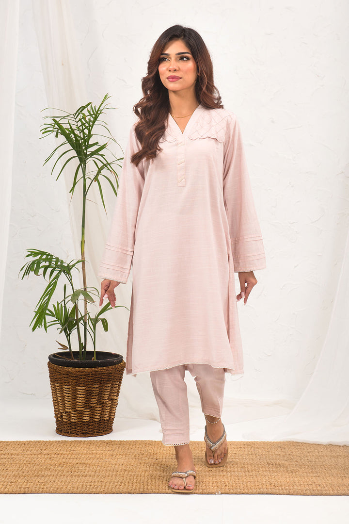 Cotton Chambray 2 Pc Suit - Wear Ochre