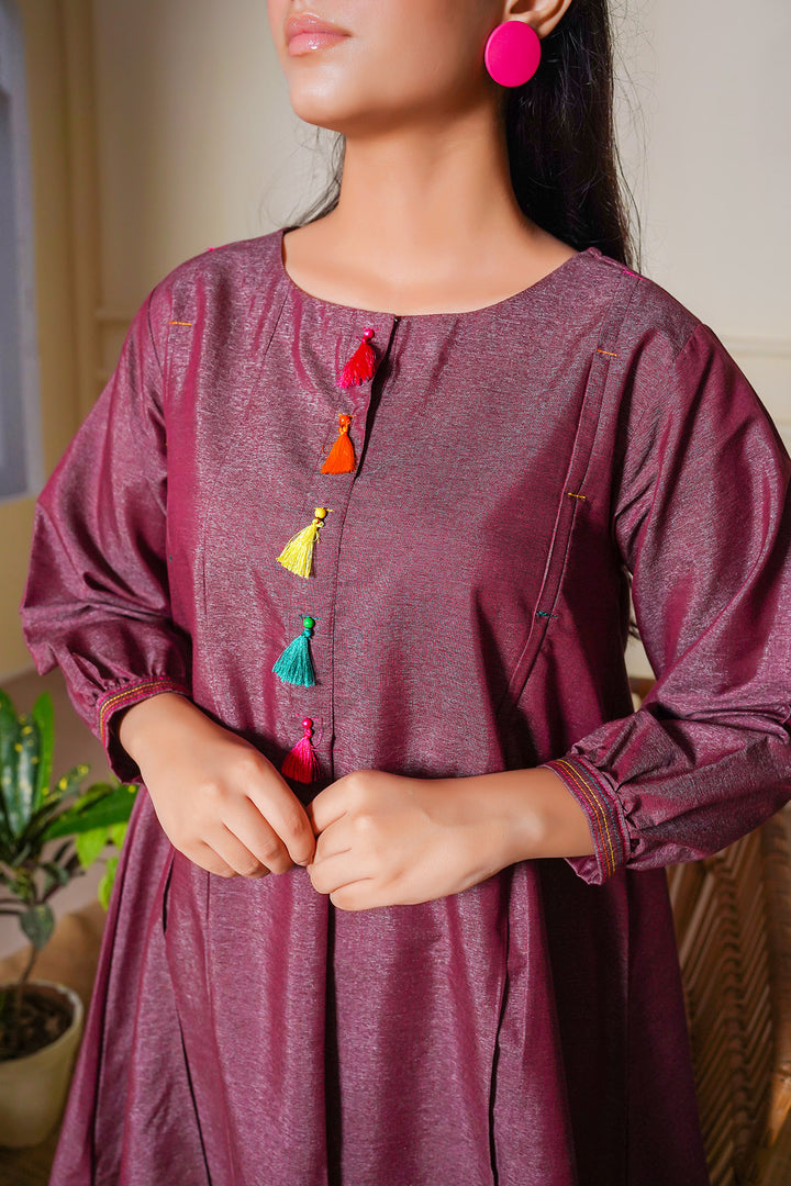 Chambray Cotton 2 Pc Suit - Wear Ochre