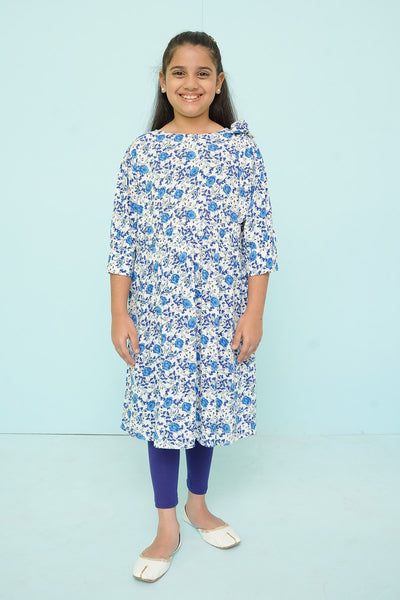 Linen Printed Top