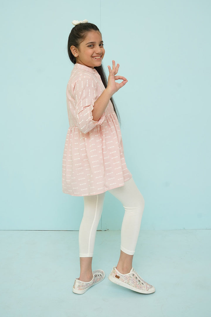 Cotton Printed Top - Wear Ochre
