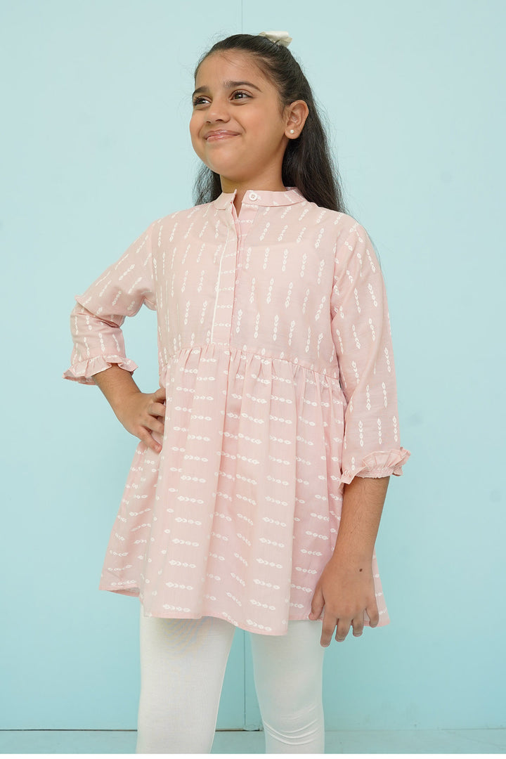 Cotton Printed Top - Wear Ochre