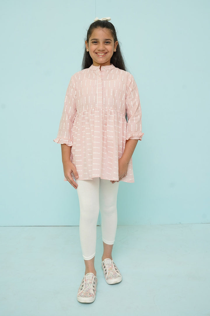 Cotton Printed Top - Wear Ochre