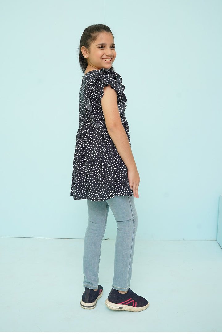 Linen Printed Top - Wear Ochre