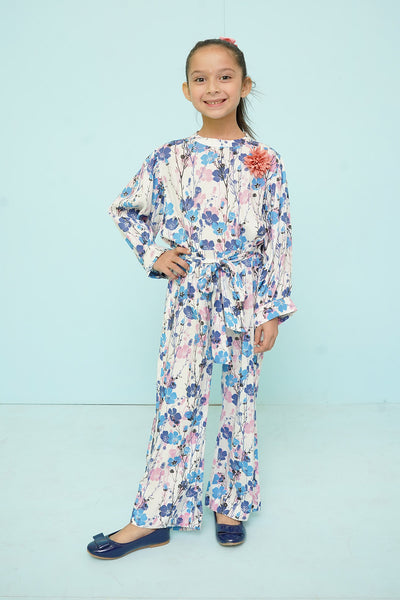 Linen Printed Jumpsuit