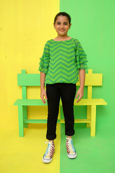 Chiffon Printed Top