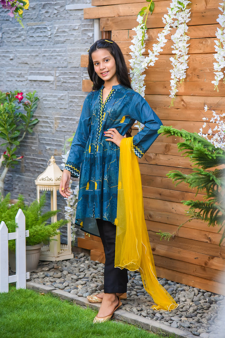 Girls 3Pc Suit - Wear Ochre