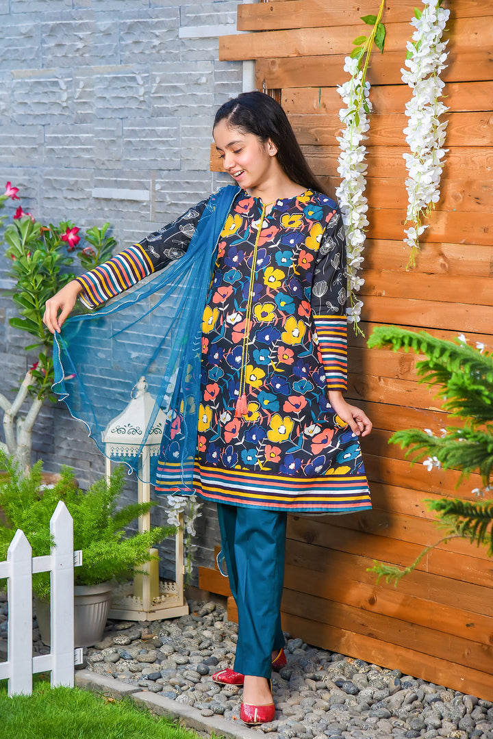 Girls 3Pc Suit - Wear Ochre