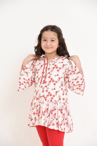 Red Cotton Top