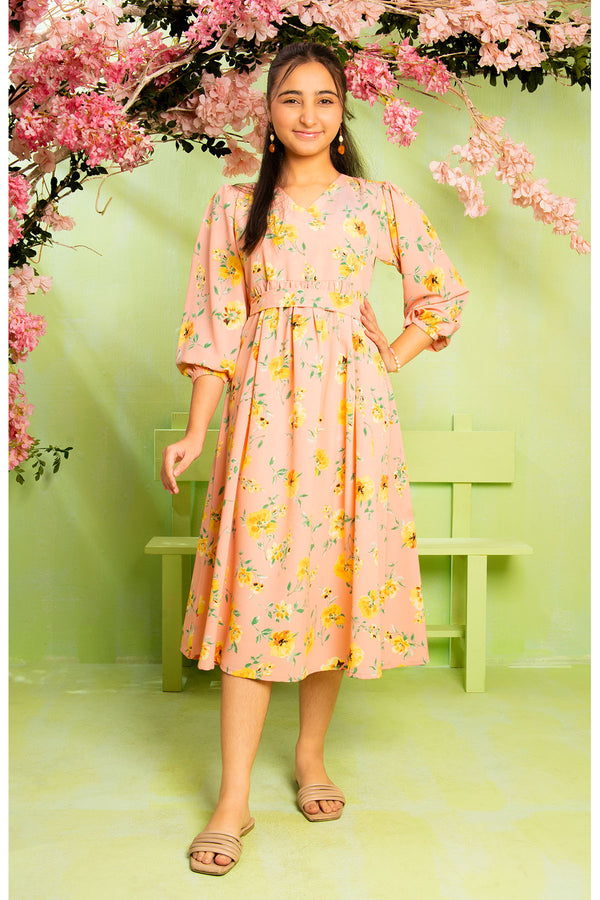 Shop Printed Georgette full-length dresses in elegant Eastern styles. Perfect for weddings and festive occasions