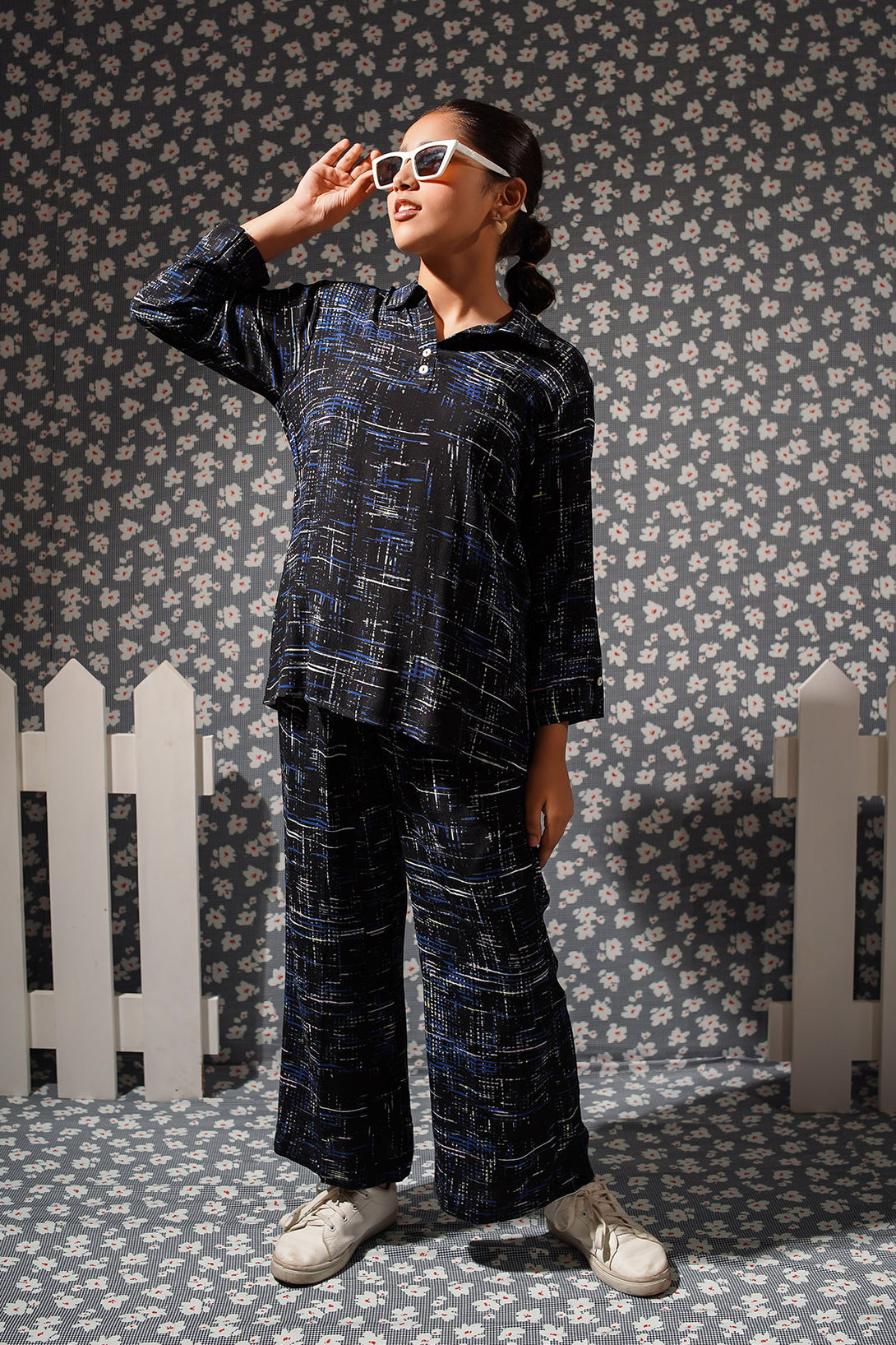 Georgette Printed Co-ords - Wear Ochre