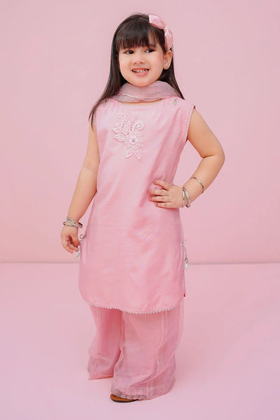 Cotton Silk Hand Adda Work 3 Pc Suit