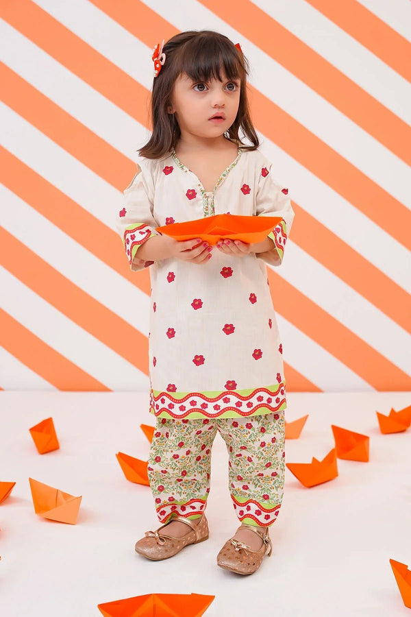 Shop digital printed 2 PC suits for kids in Pakistan at Ochre. Discover premium fabrics, vibrant prints, and comfortable outfits