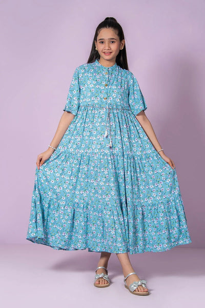 Boski Linen Printed Dress