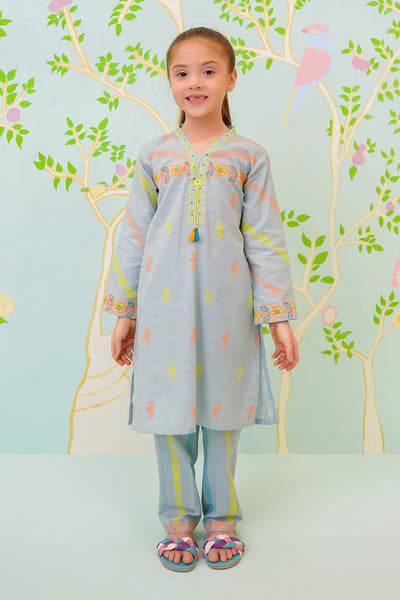 Cotton Chambray Printed Co-ords