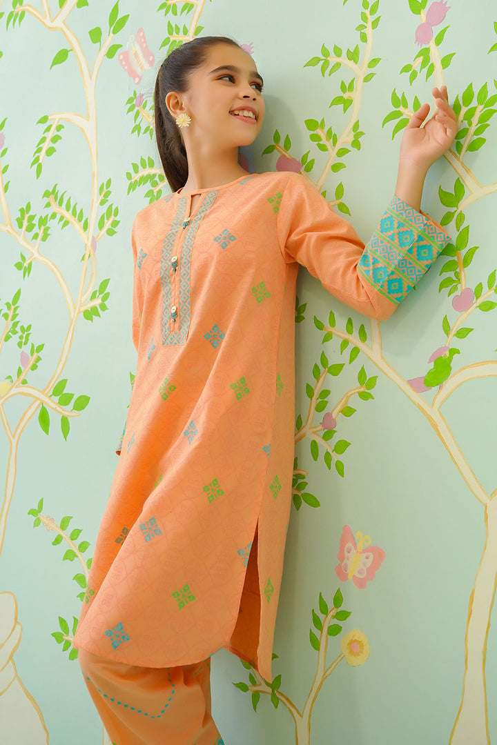 Cotton Chambray Printed Co-ords - Wear Ochre