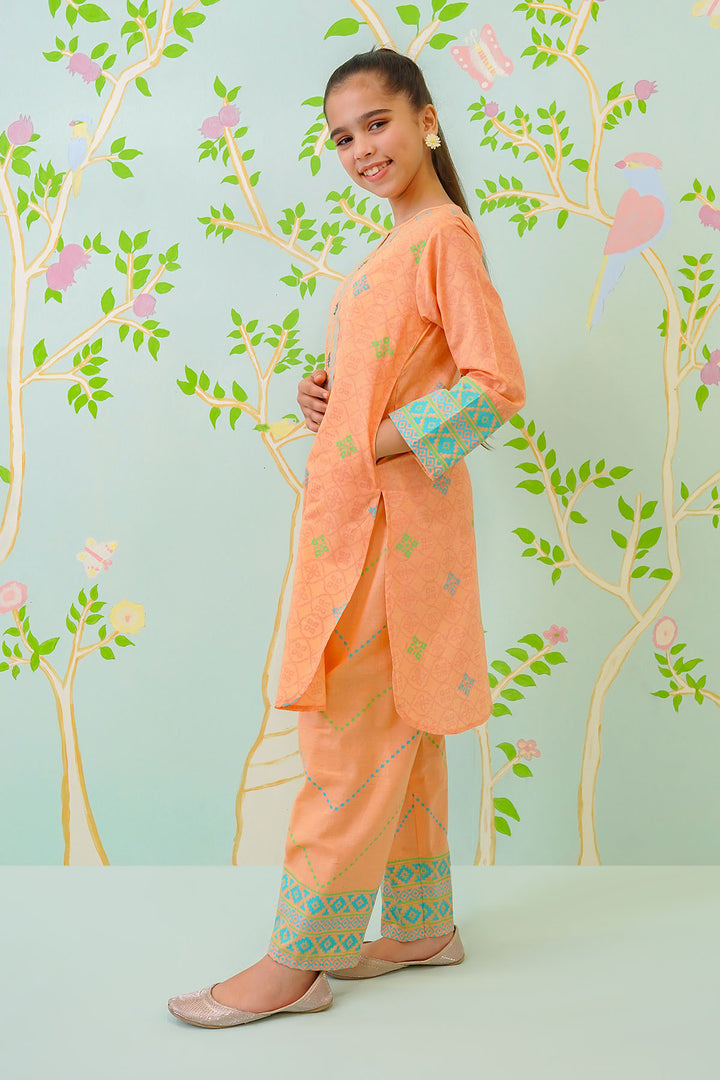 Cotton Chambray Printed Co-ords - Wear Ochre