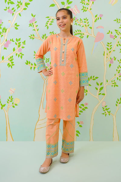 Cotton Chambray Printed Co-ords