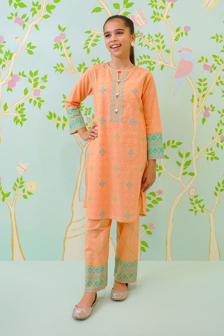 Cotton Chambray Printed Co-ords - Wear Ochre