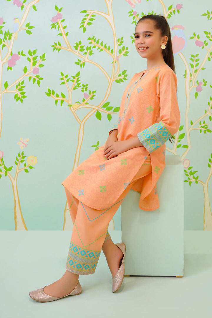 Cotton Chambray Printed Co-ords - Wear Ochre