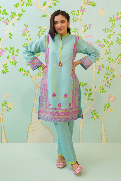 Cotton Chambray  Printed Co-ords