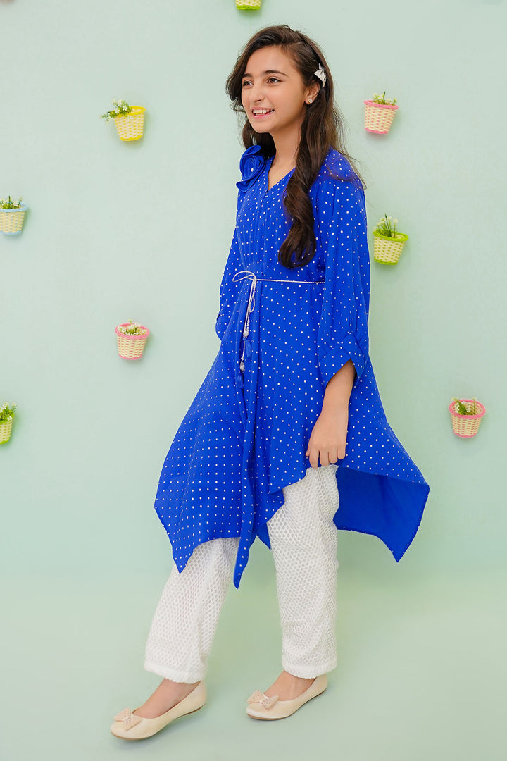 Cotton Crepe Printed 2 Pc Suit - Wear Ochre