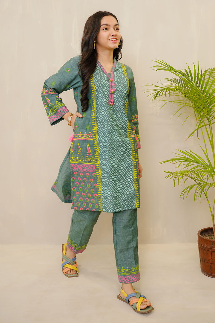 Cotton Chambray Printed Co-ords - Wear Ochre