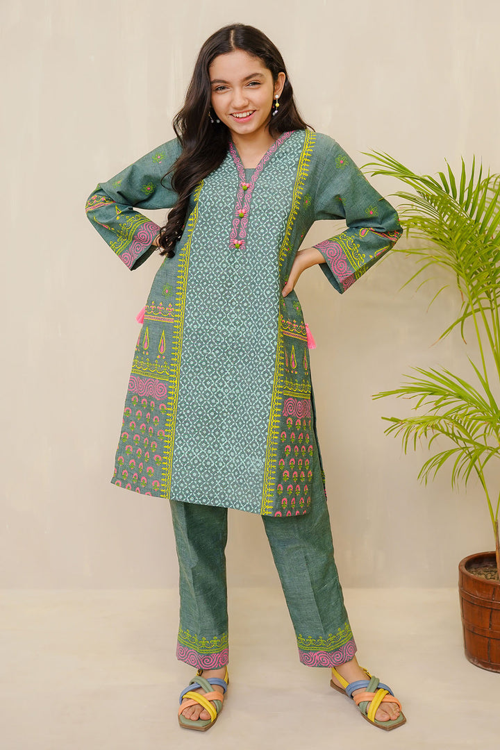Cotton Chambray Printed Co-ords - Wear Ochre