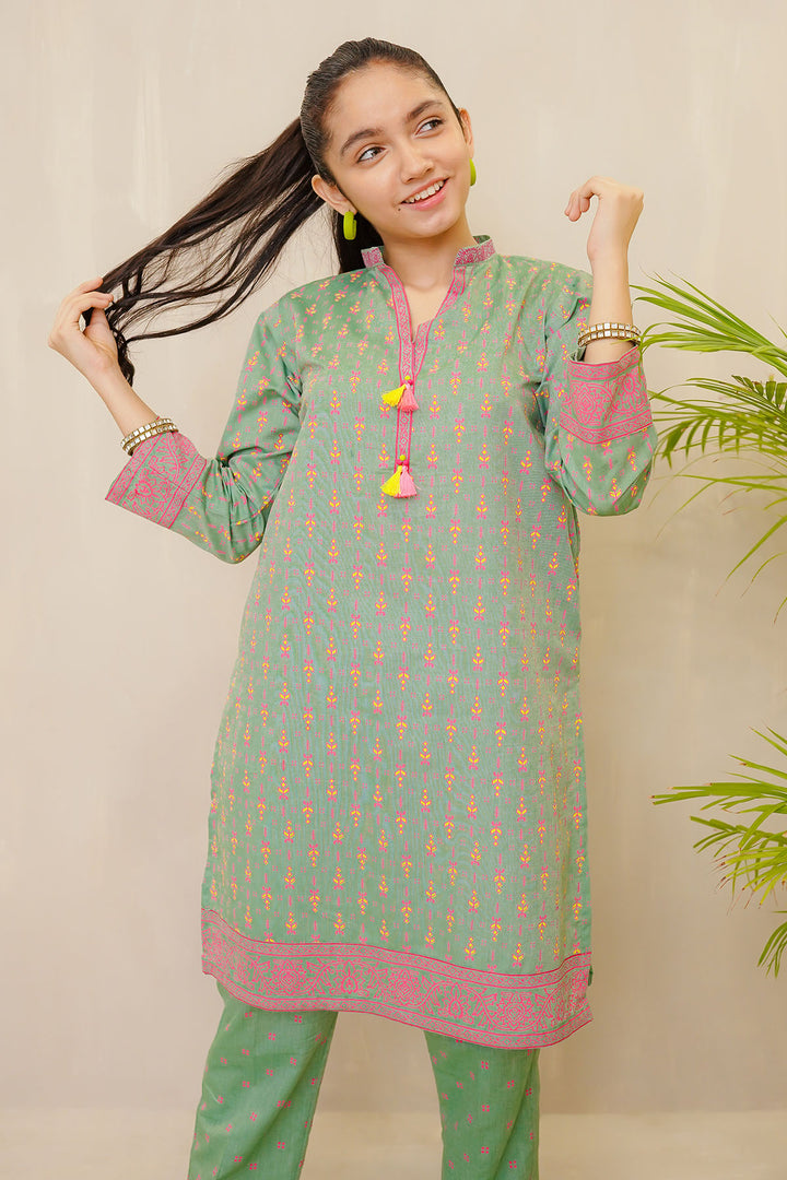 Cotton Chambray Printed Co-ords - Wear Ochre