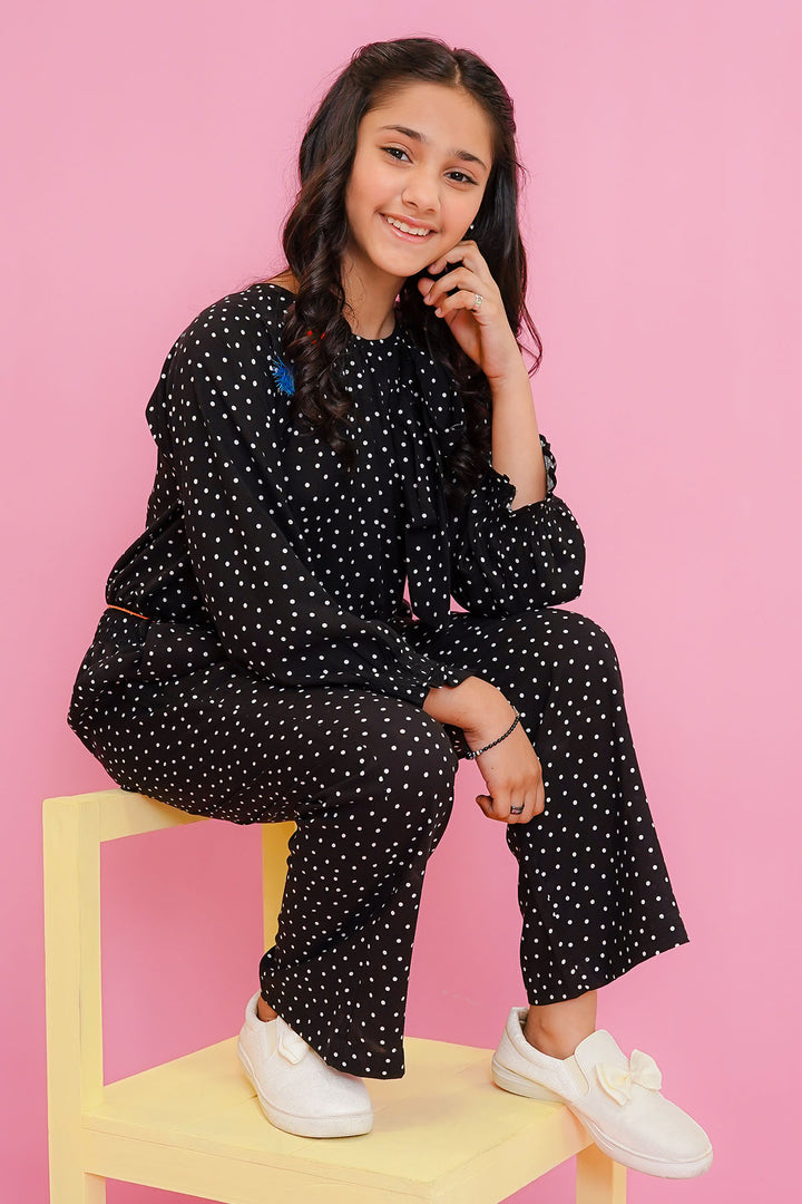 Linen Printed Jumpsuit - Wear Ochre