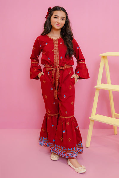 Cotton Printed Jumpsuit
