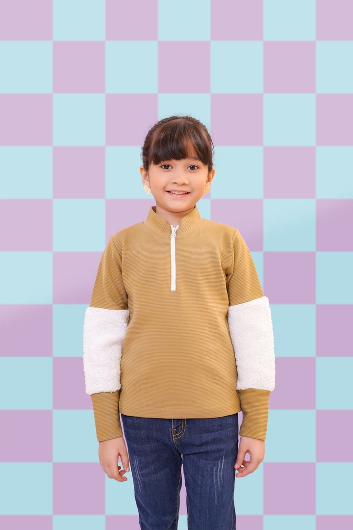 Ottoman Zipper T-Shirt - Wear Ochre